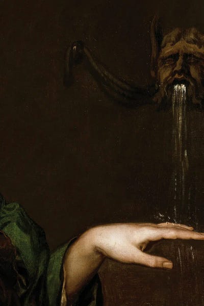 Vintage Detail Painting - Hand by Bona Fidesa framed wall art