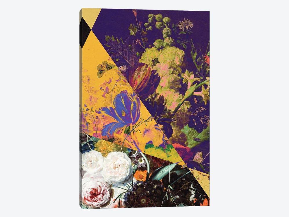 Surreal Flower Collage by Bona Fidesa 1-piece Art Print