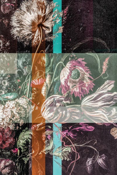 Colorful Flower Art by Bona Fidesa art print