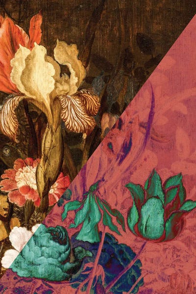 Colorful Flower Eclectic by Bona Fidesa art print