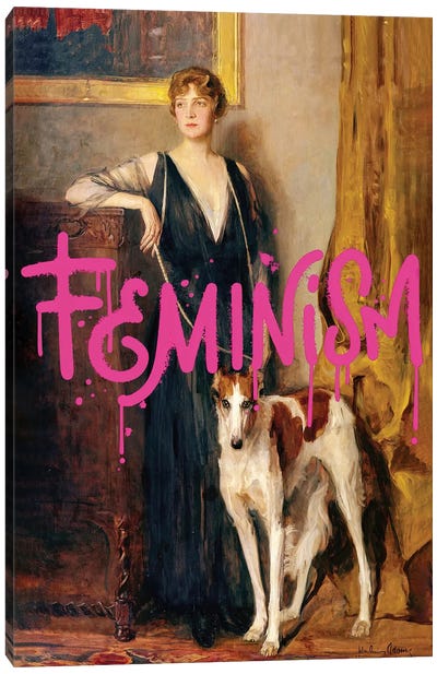 Feminist Art Canvas Art Print - Bona Fidesa