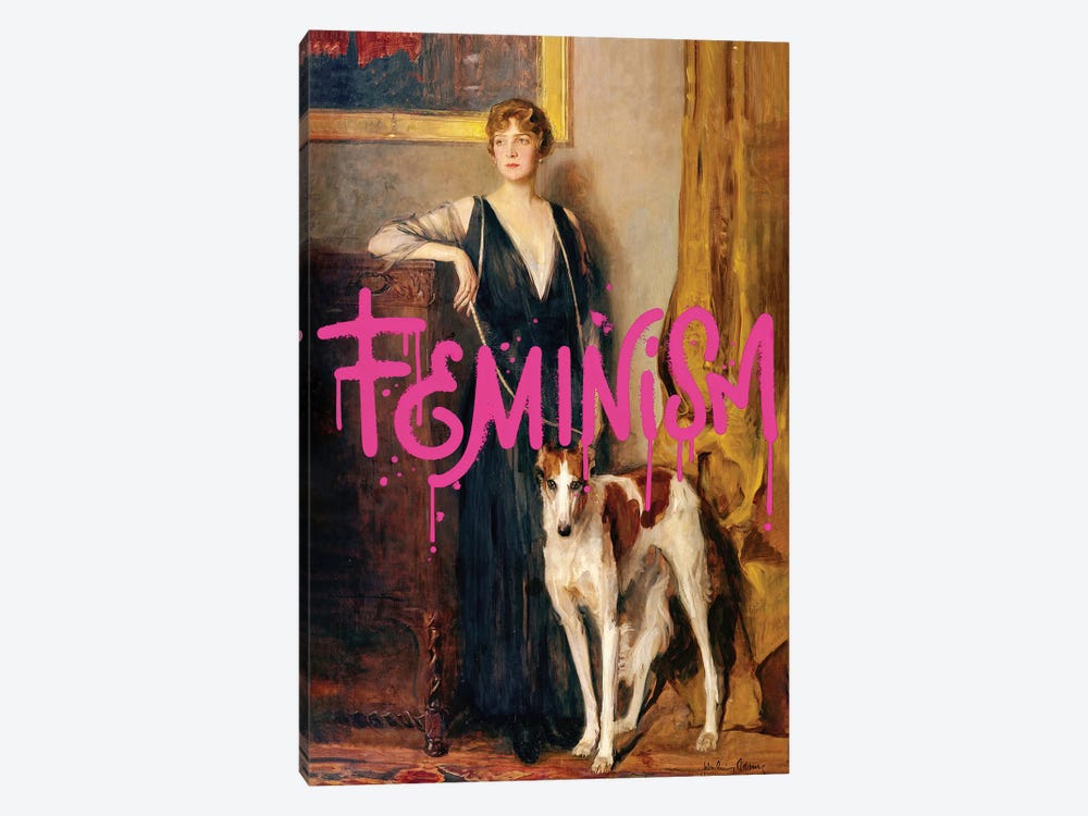 Feminist Art by Bona Fidesa 1-piece Canvas Art