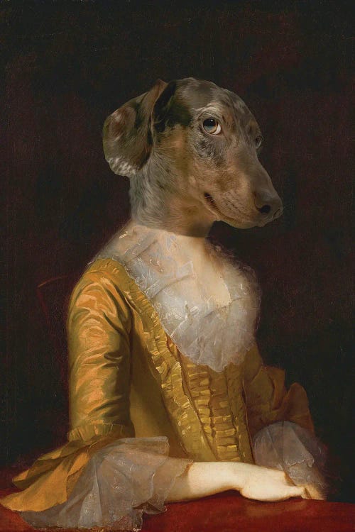 Royality Dog Portrait