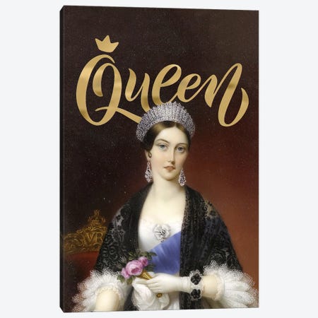 Queen Canvas Print #BFD365} by Bona Fidesa Canvas Print