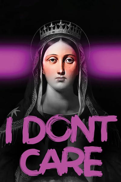 Funny Quote Collage by Bona Fidesa art print