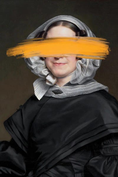 Renaissance Collaged Portraits With A Twist by Bona Fidesa multi panel art