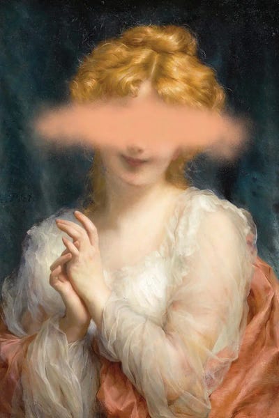 Surrealist Baroque Renaissance Portraiture by Bona Fidesa canvas print