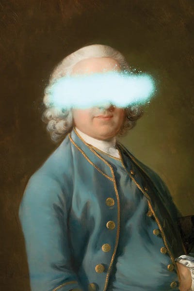 Surreal Collages Of Renaissance Art With Baroque Elements by Bona Fidesa canvas print