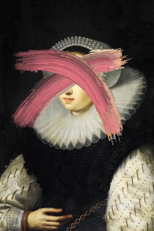 Surreal Renaissance And Baroque Portraits With A Dreamlike Quality In Collaged Art