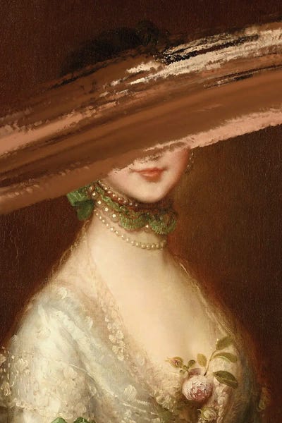 Baroque And Renaissance Art Reimagined With Surrealistic Expression In Surreal Portraits by Bona Fidesa art print