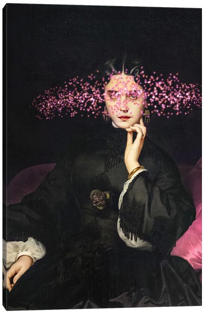 Portrait Of The Unconscious A Surreal Baroque Beauty Canvas Art Print - Bona Fidesa