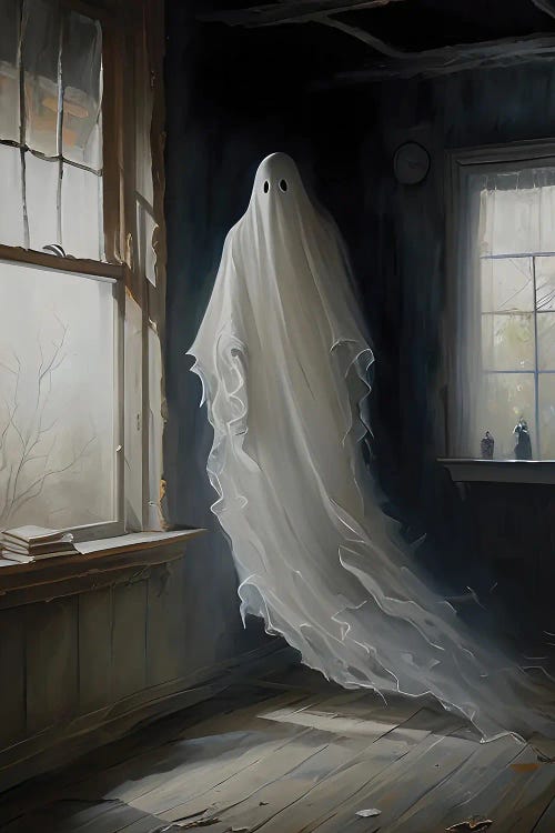 Ghost Haunting Abandoned House