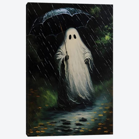Ghost In The Rain Canvas Print #BFD646} by Bona Fidesa Canvas Artwork
