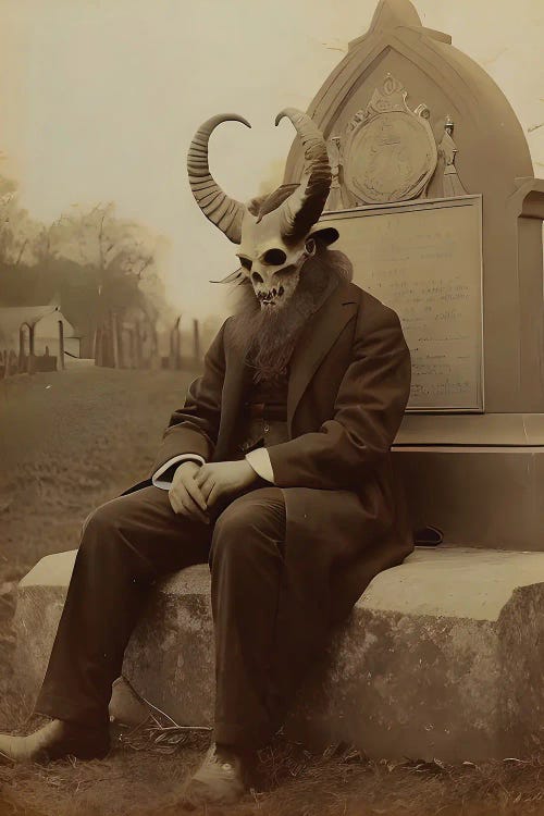 Graveyard Watcher by Bona Fidesa wall art