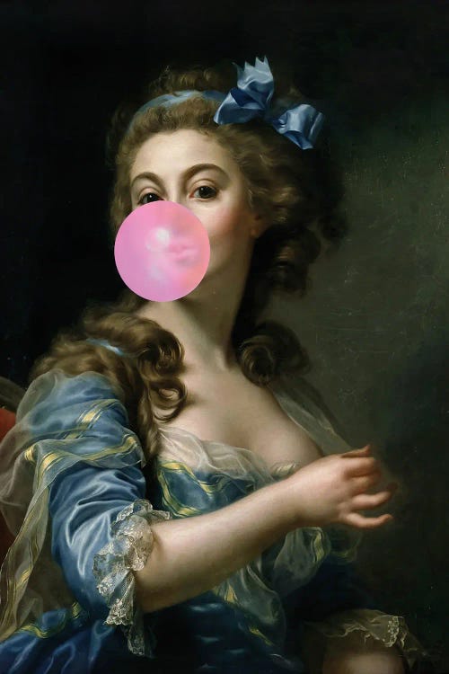 Bubblegum Portrait