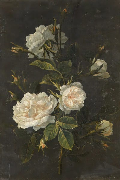 Moody Flower by Bona Fidesa multi panel art