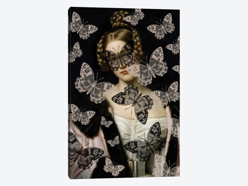 Butterfly Heaven by Bona Fidesa 1-piece Canvas Print