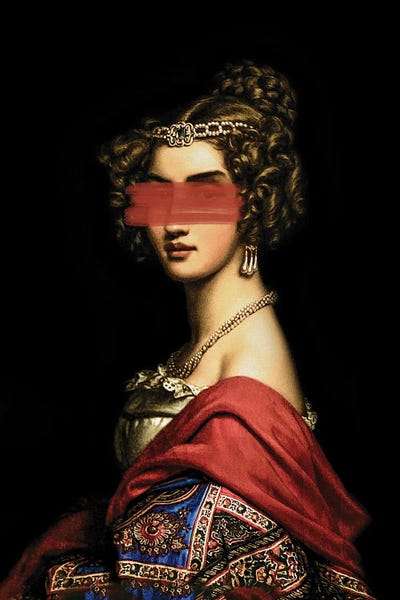 I Was Quiet, But I Was Not Blind by Bona Fidesa framed canvas print