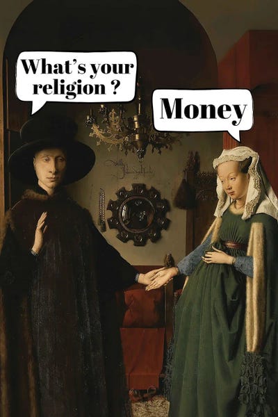 Timeless Art, Timely Humor by Bona Fidesa framed wall art