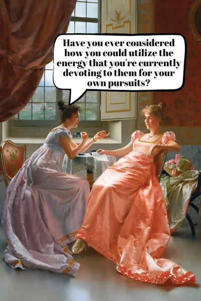 Classical Elegance, Contemporary Humor by Bona Fidesa framed wall art