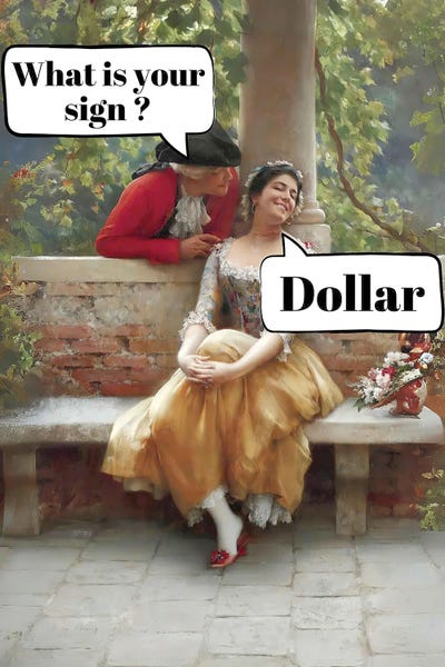 Modern Life In Classic Art by Bona Fidesa framed wall art