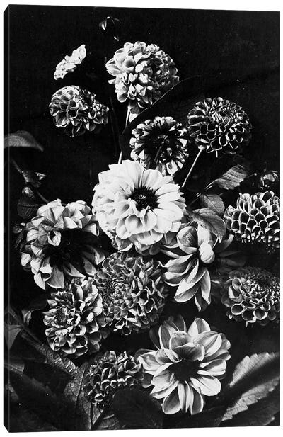 Moody Flower Bouquet I Canvas Art Print - Bona Fidesa