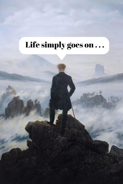 New Humor In Timeless Art by Bona Fidesa framed wall art