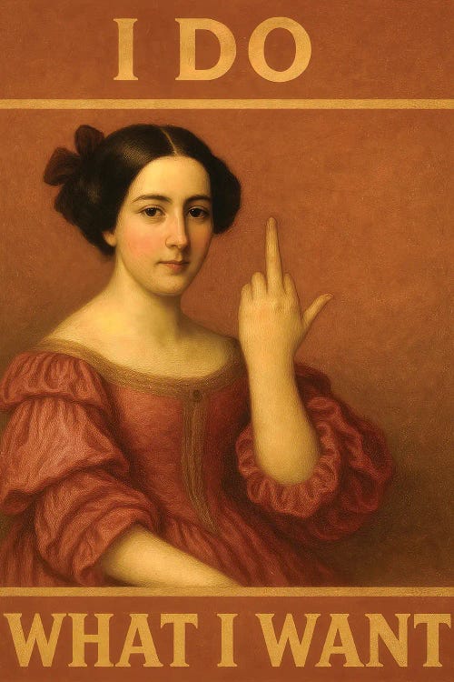 I Do What I Want by Bona Fidesa wall art