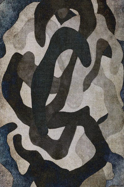 Antique Abstract Painting by Bona Fidesa canvas print