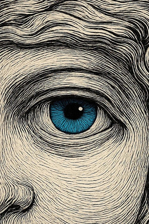 Blue Eye by Bona Fidesa wall art