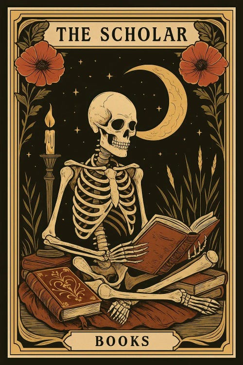 Tarot Card Scholar by Bona Fidesa wall art