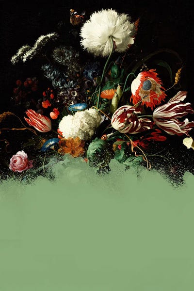 Surreal Flower by Bona Fidesa framed wall art