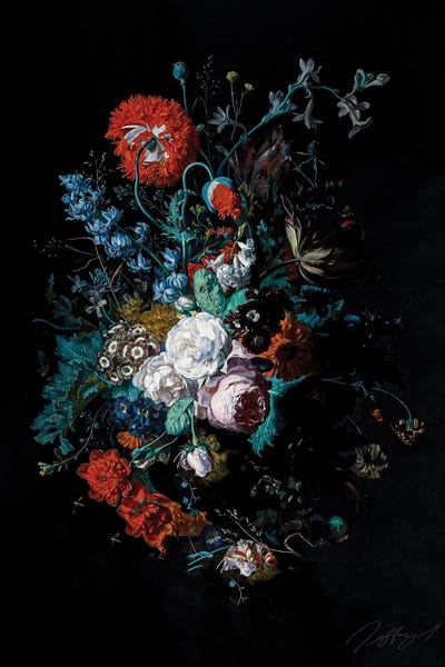 Moody Flower by Bona Fidesa art print