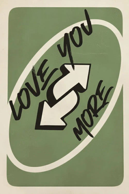 Love You More Card