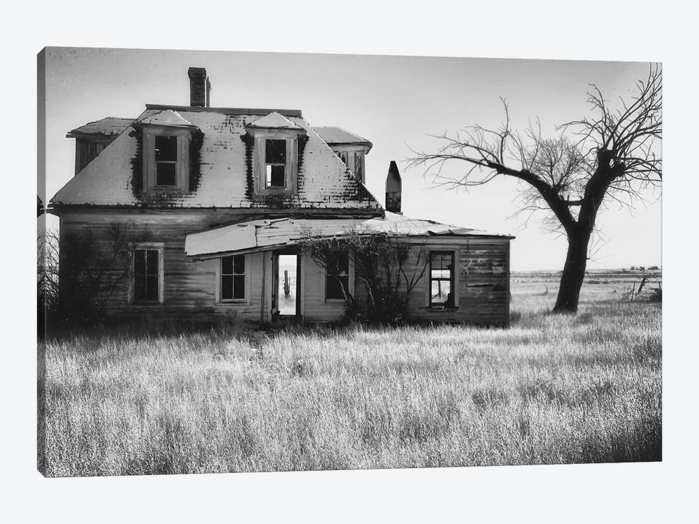 An Empty House by Brian Fuller 1-piece Canvas Print