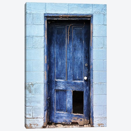 Blue Void Canvas Print #BFL12} by Brian Fuller Canvas Wall Art