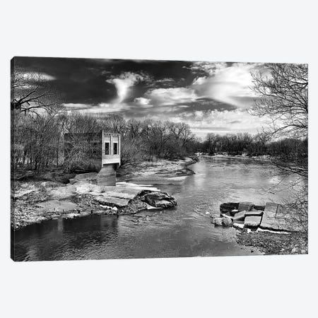 Bridge Out Canvas Print #BFL13} by Brian Fuller Canvas Art