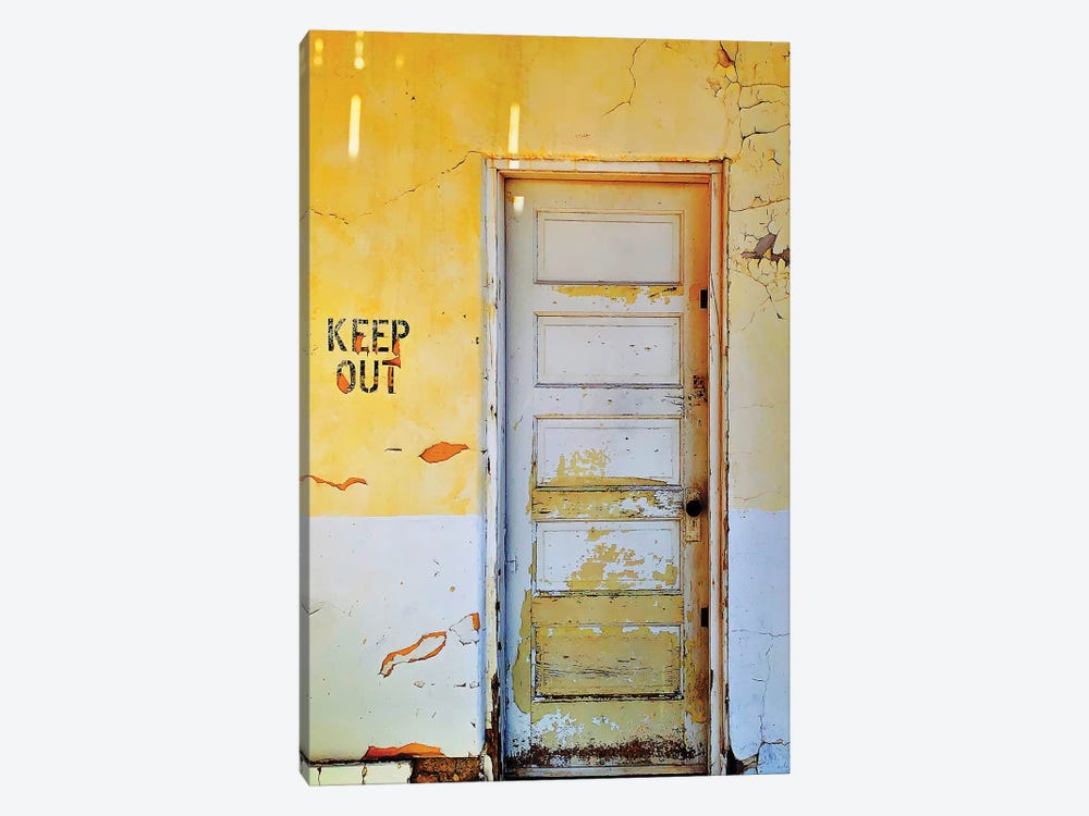Keep Out by Brian Fuller 1-piece Canvas Art