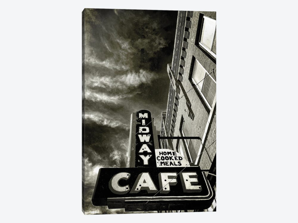 Midway Cafe by Brian Fuller 1-piece Canvas Art