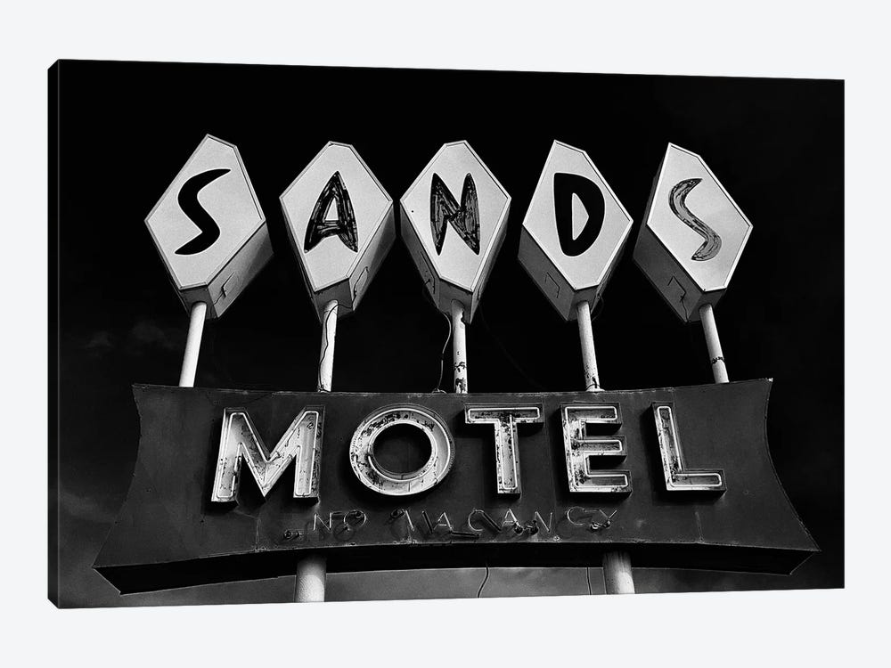 Sands Motel by Brian Fuller 1-piece Art Print