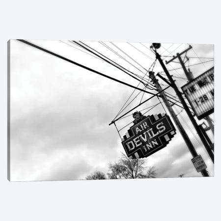 The Devil's Lounge Canvas Print #BFL96} by Brian Fuller Art Print