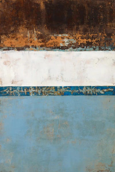 Effortless Earth Tone Abstracts: Verona II by Brigitte Balbinot