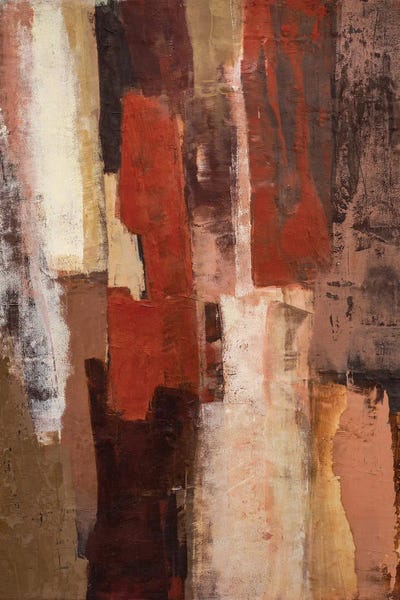 Effortless Earth Tone Abstracts: Estense by Brigitte Balbinot