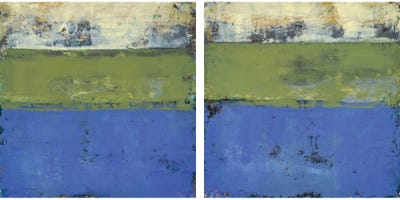 Raccolta Di Lavanda Diptych by Brigitte Balbinot wall art