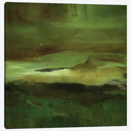 Little Landscape In Green Canvas Print #BGB32} by Brigitte Balbinot Art Print