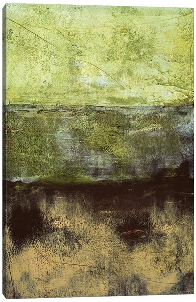 Landscape Study III Canvas Art Print - Effortless Earth Tone Abstracts