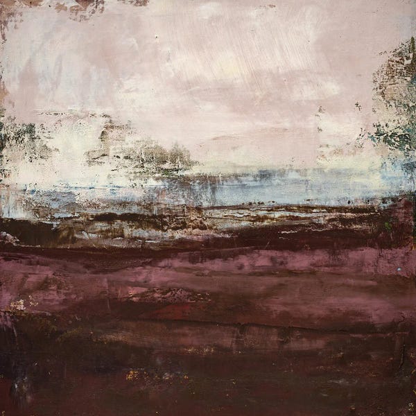 Effortless Earth Tone Abstracts: Landscape Study V by Brigitte Balbinot