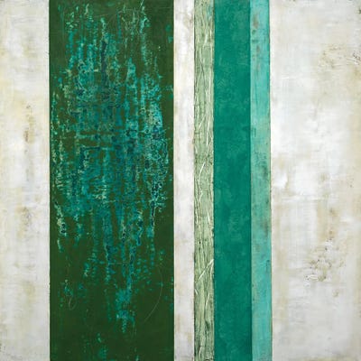Winter Green by Brigitte Balbinot metal wall art