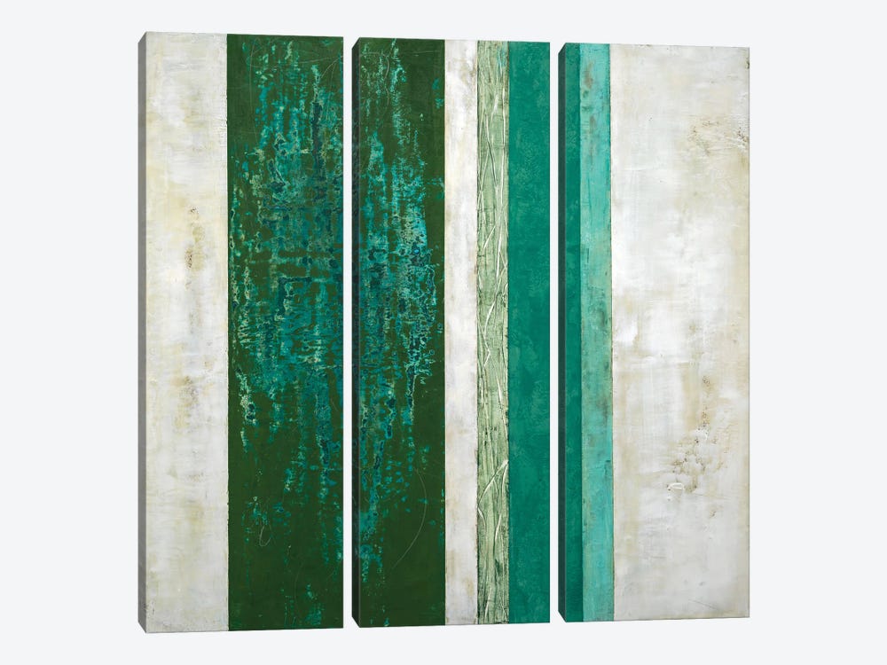 Winter Green by Brigitte Balbinot 3-piece Canvas Wall Art