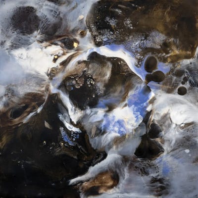 Kapha II by Brigitte Balbinot metal wall art